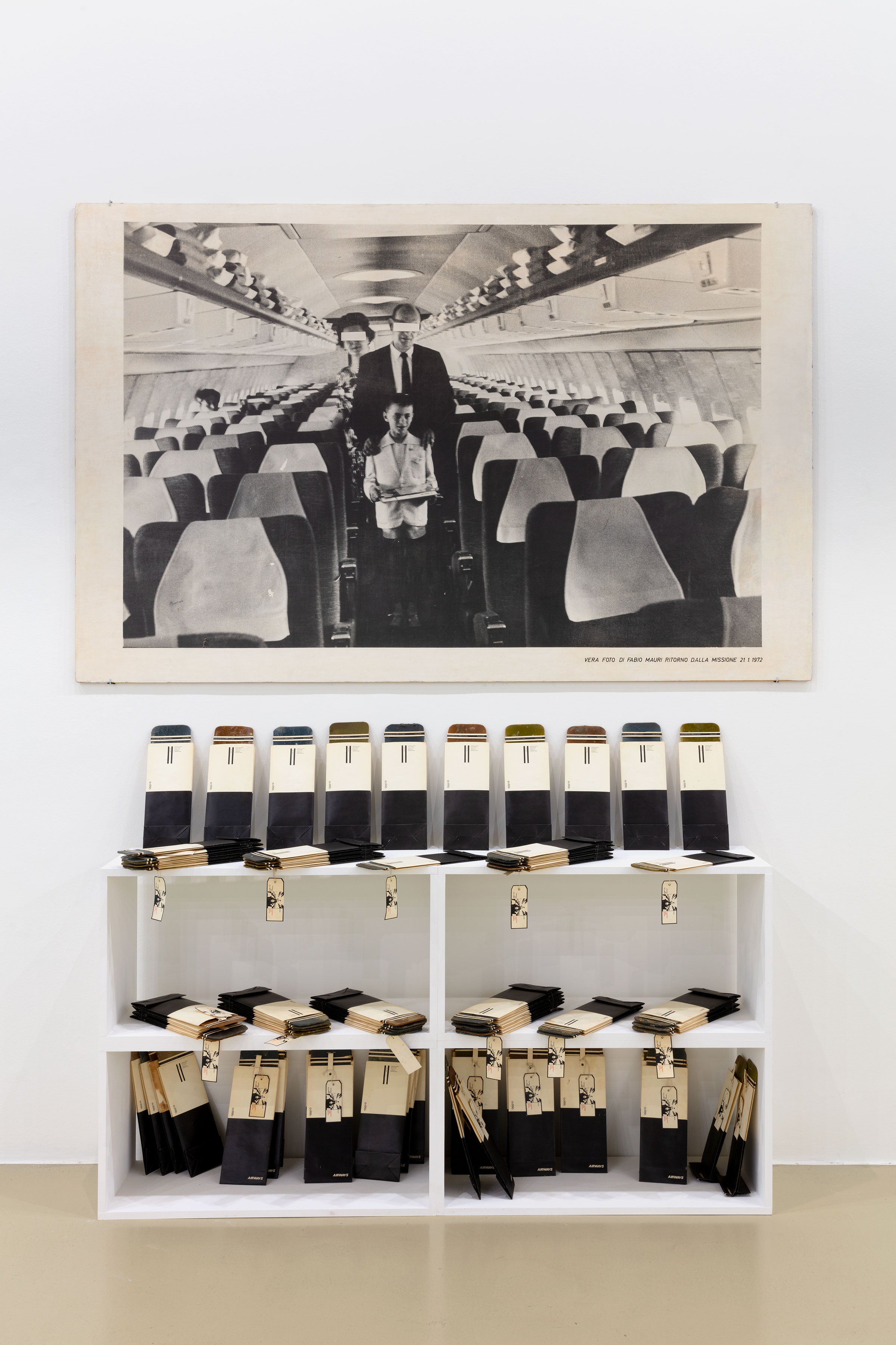 u0022Fabio Mauri. Esperimenti nella verifica del Male / Experiments in the verification of evilu0022, veduta espositiva